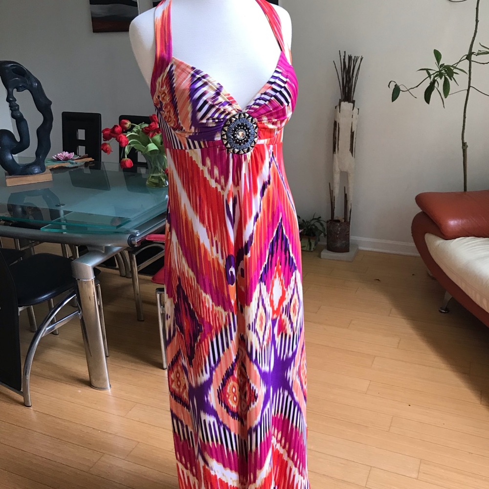 HeartSoul halter maxi dress